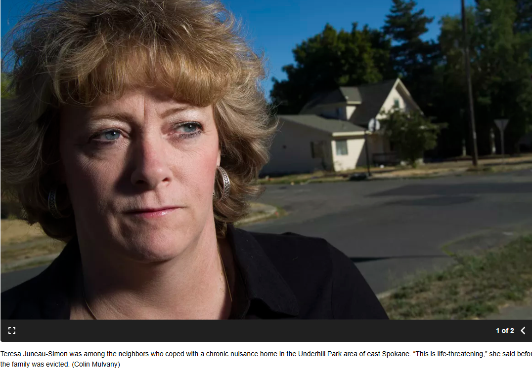 Video – Teresa Simon’s Illegal City of Spokane Arrest
